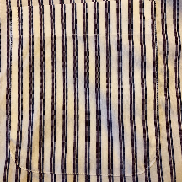 NEW. Land’s End Supima Pinpoint No Iron. - Picture 3 of 5